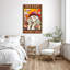 «Take A Bath You Dirty Hippie», reproduction d'art graphique sur toile tendue-1868802734
