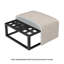  Repose-pieds extérieur Praia Sunbrella®-112125644