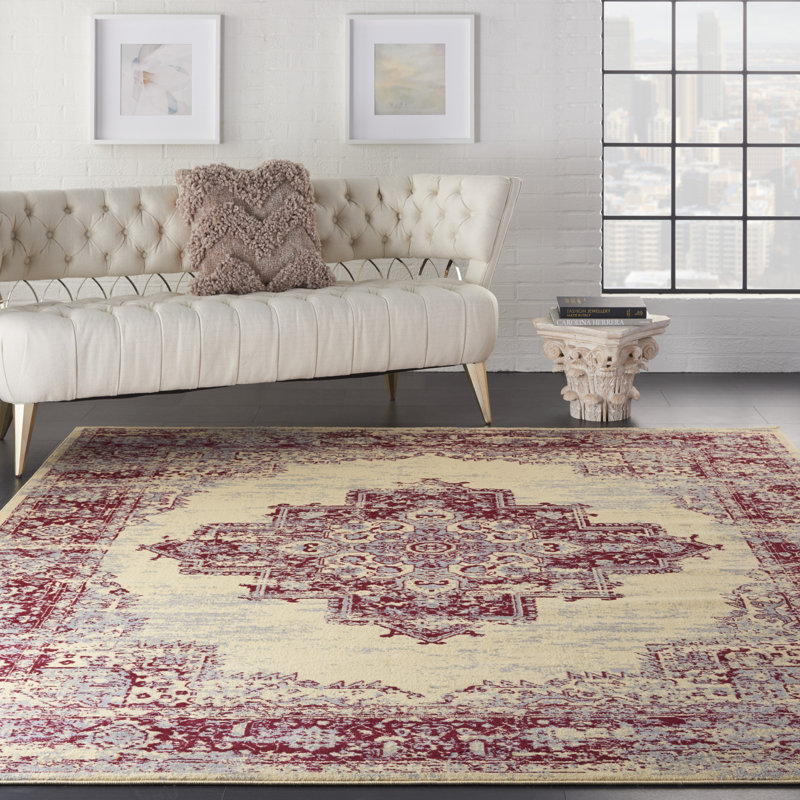 Skender Oriental Indoor Rug, Rectangle 7'10" x 9'10"