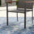 2-Piece Outdoor PE Wicker Outdoor Dining Chairs