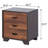 3-Drawer Rectangular Accent Table-1079336705