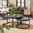 Faux Marble Black