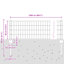 Euro Fence With 11 U Posts 25 M Steel-894285530-894285533