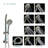 Multifunction 4.7" Dual Shower Head Round Shower-77055387