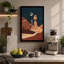Desert Under Stars Minimalist - Wrapped Canvas-165073538-165073545