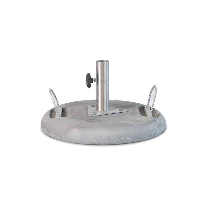 93 Lb. Concrete Free Standing Umbrella Base, Charcoal