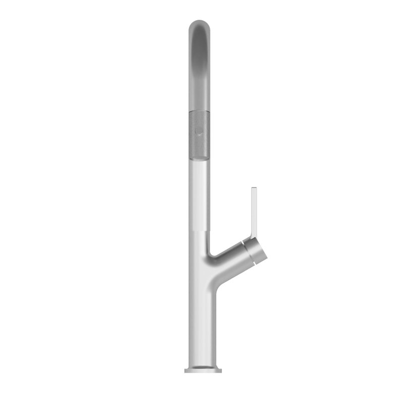 DAX Single Handle Pull Out Kitchen Faucet, , Brushed Nickel