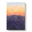 Mountain Sunset - Wrapped Canvas-56665768