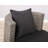 Dnyia All-Weather Outdoor Bistro Set with 2 Round Chairs And One 18"H Table With Glass Top