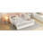 Twin Size Platform Bed With Guardrails-617167240-617167241
