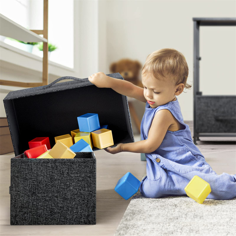 Blaire 45cm W 3 - Drawer Chest of Drawers, Black