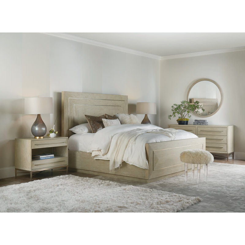 Cascade Two-Drawer Nightstand