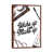 Classic Brown Wood Framed Canvas selected