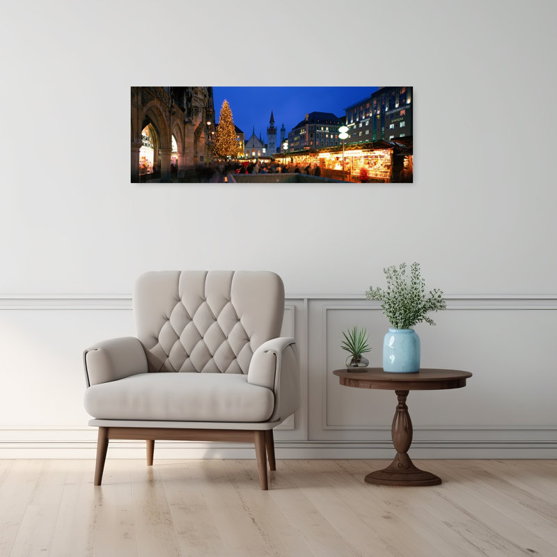 Munich Germany by Collezione Panoramica - Wrapped Canvas Panoramic Print, 30.48 cm H x 91.44 cm W