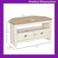 Meuble télé d'angle pour téléviseur avec panneau de rangement en MDF de 50 po ou moins avec tiroirs et rangement L 37,5 po x l 17,75 po