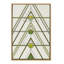 «Mid Century Modern Retro Tree» par The Creative Bunch Studio, reproduction d'art sur toile encadrée-1178469249