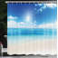Ensemble de rideau de douche + crochets Ocean-44243361