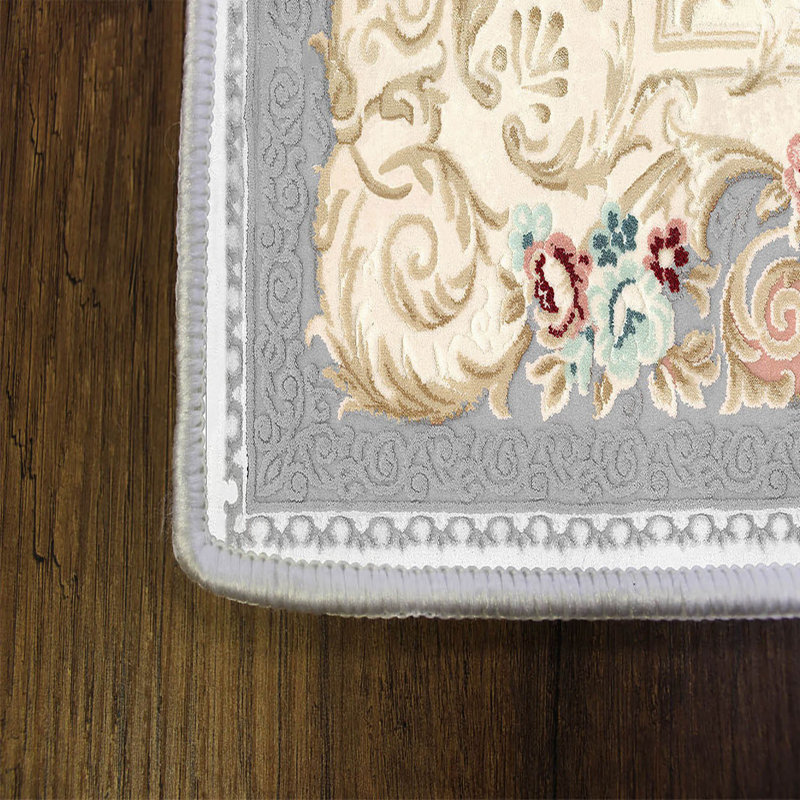 Elegant Hall Carpet, 31.5 x 78.7 inches | 100% Polyester, 0.4 inch Pile Height | Antibacterial, Non-Slip PVC Felt Dot Underside | Machine Washable, Durable Woven Design | Perfect for Entryways & Living Spaces
