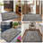 Non-Slip Floral Indoor / Outdoor Doormat-61009913-61009914