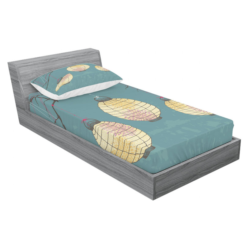 Microfiber Sheet Set, Twin XL Sheet Set with Fitted Sheet