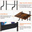 147.3cm H Media Shelves