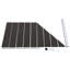 Louanne Fence Panel WPC 95x(105-180) cm Black