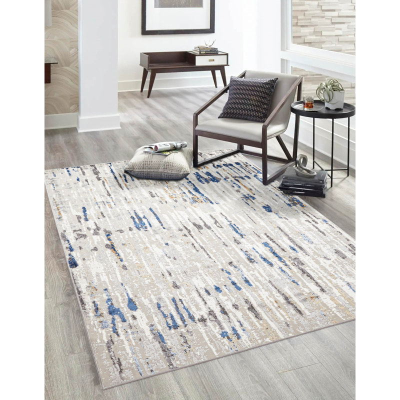 Juniper Grey Rug 8'0" x 10'0", Rectangle 8' x 10'