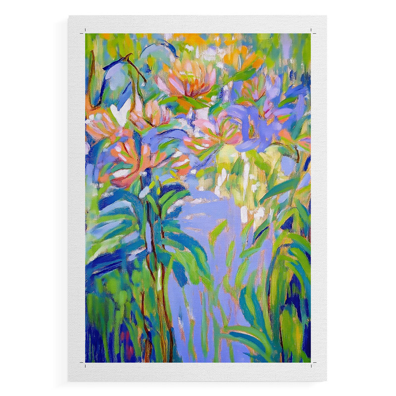 Série FLORAL DCxxv - impression sur toile seulement - non encadrée, H 18 po x l 12 po