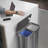 simplehuman 58L sensor recycler with voice and motion control, brushed stainless steel