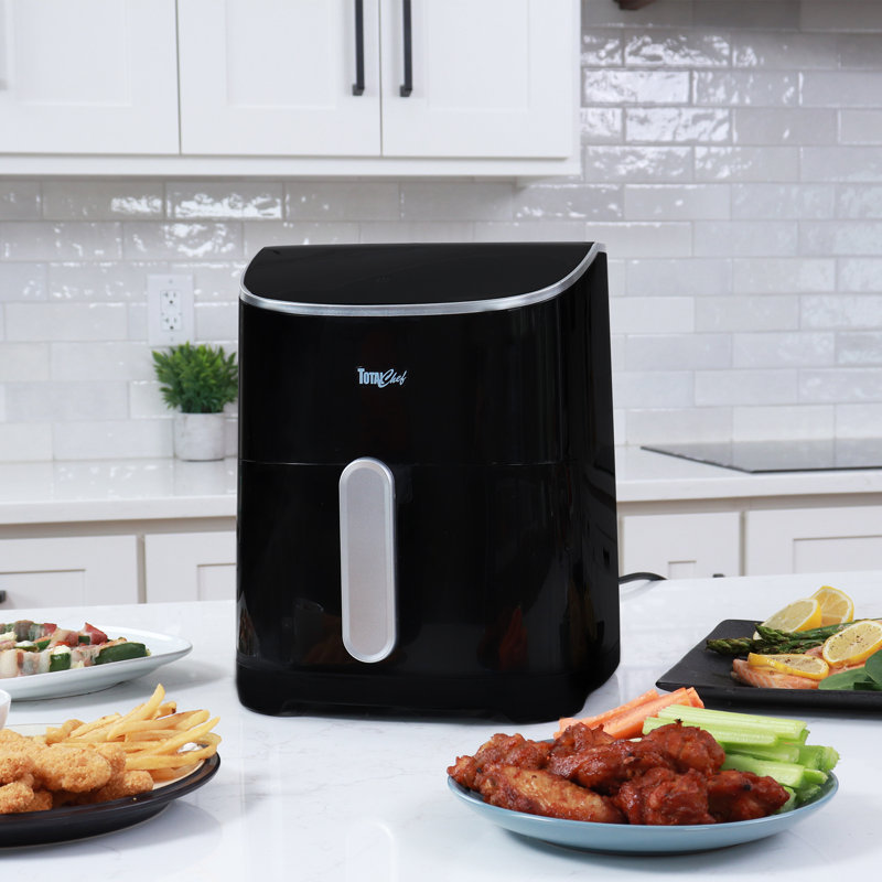 Friteuse à air numérique 5 pte avec 8 réglages de cuisson totaux Total Chef
