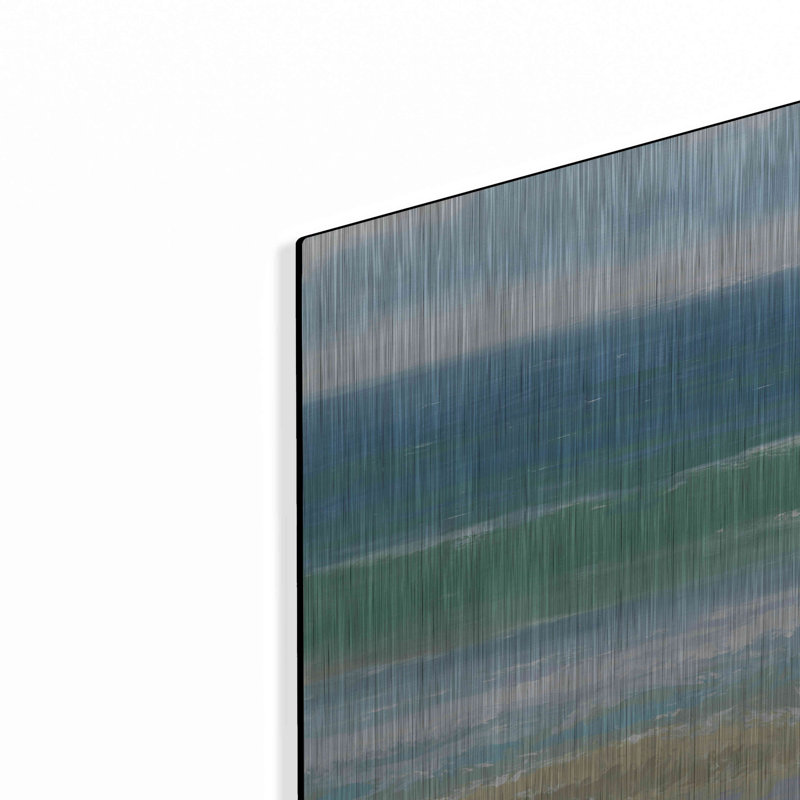 «Shoreline» par James Wiens, art mural en métal, H 12 po x l 16 po