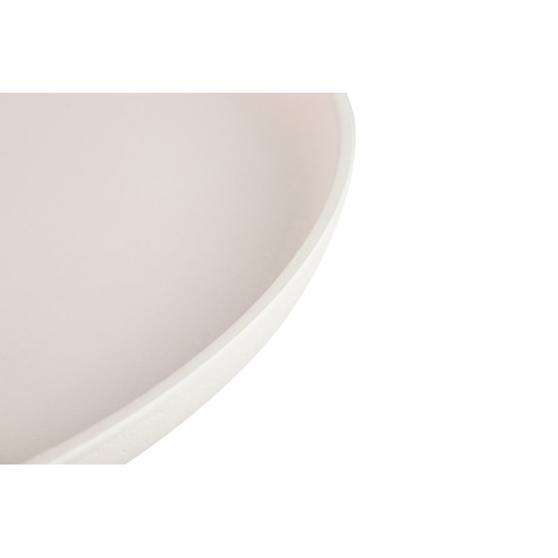 Aluminum Tray, White/Gold