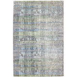 Ikat Area Rug in Gray