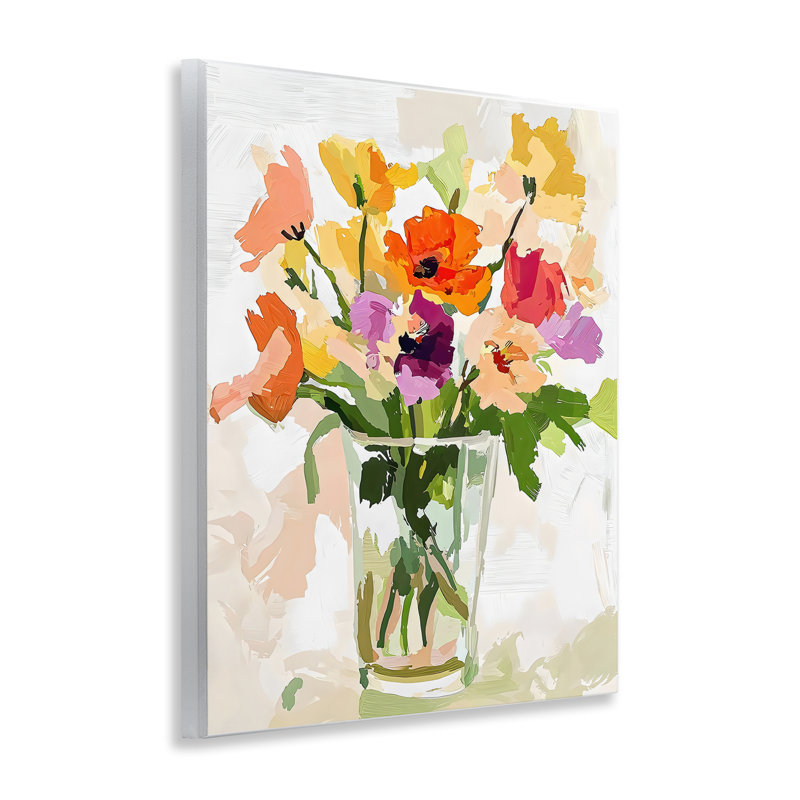 Plaque murale Bold Springy Blooms, design par Riley B