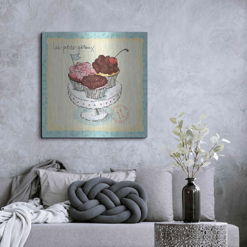 «Dessert Veuillez II» par Sue Schlabach, art mural en métal, H 36 po x l 36 po