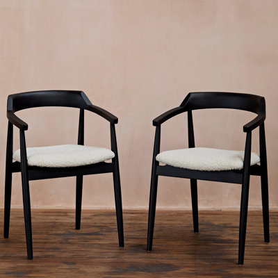 49cm H Upholstered Low Back Armchair