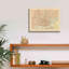 Carte de Cincinnati par Wild Apple Portfolio - impression sur toile tendue-1078503153