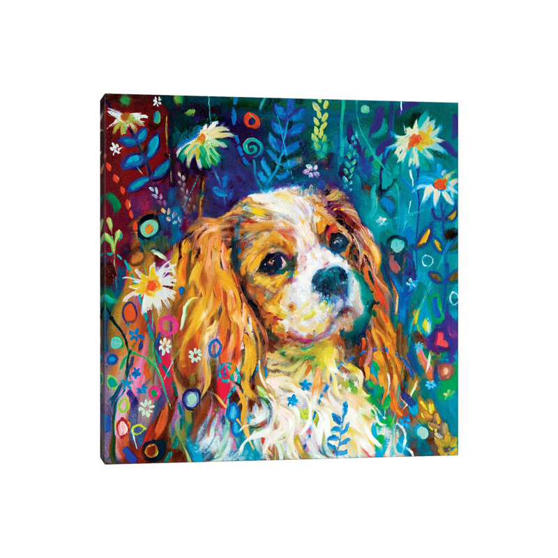 Cavalier 1 Piece Painting on Canvas, 30.48 cm H x 30.48 cm W, Wrapped Canvas