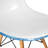 Dubuque Dining Side Chair with Metal Eiffel Base Design and Beech Wood Legs-87748718-128769422