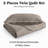 Embossed Microfiber Bedspread Set – All Seasoned Modern and Lightweight Bedding Set with Shams-122058473-122584921