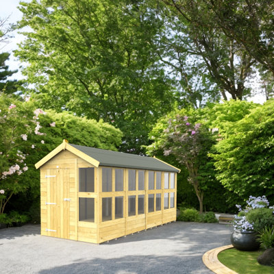 16ft x 6ft Apex Potting Shed