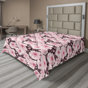 Rose foncé, mauve, taupe / floral