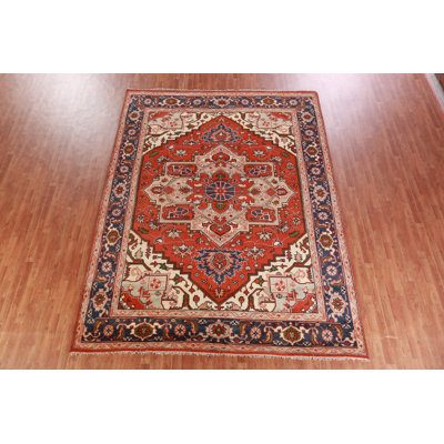 Geometric Traditional Oriental Area Rug 9x12