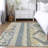 Machine Washable Indoor/Outdoor Chantille ACN1015 Silver Rug-1946410042