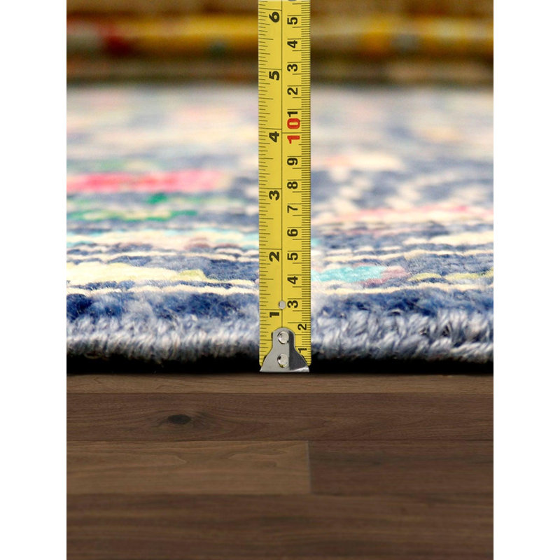 Oriental Area Rug in Navy