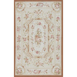 Abusson One-of-a-Kind 4' X 6' Flatweave Area Rug
