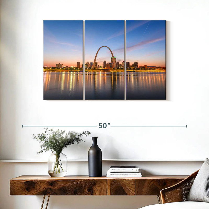 «Sydney St Louis», lumières de l'horizon, H 24 po x l 38 po