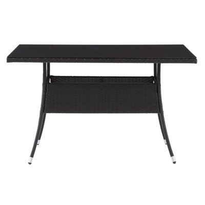 Loizzo Rectangular Outdoor Dining Table , 47'' in. W 31'' in. D