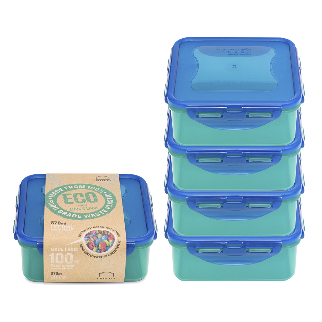 Locknlock Eco 5 Container Food Storage Set