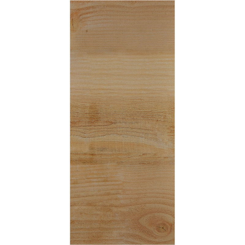 Corbeille Pescadero avec plaque arrière, H 14 po x l 6 po x P 14 po, Sapin de Douglas, Sciage brut